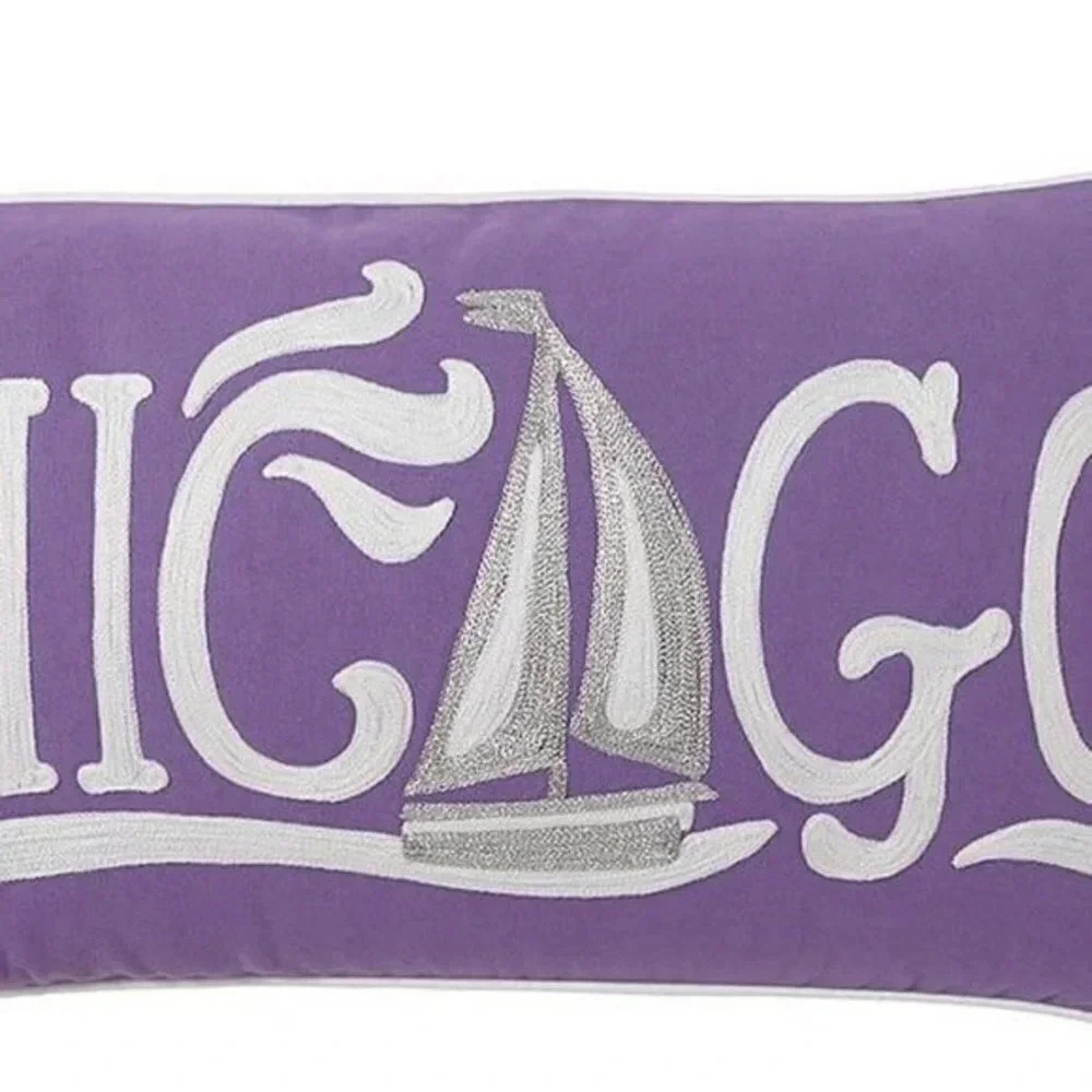 NWT! Pottery Barn CHICAGO Lumbar Pillow Cover - Picture 3 of 5